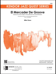 El Mercader de Groove Jazz Ensemble sheet music cover Thumbnail